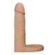 LoveToy - The Ultra Soft Double 5.8 15 cm - Dubbele Penetratie Dildo - Nude