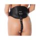 Rimba - Lace-up waistcorset complete with straps, ring and silicone dildo (3,5 x 13 cm)