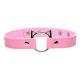 Cocker Sottile con Anello Gattino Kinky Kitty - Rosa