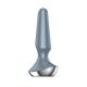 Satisfyer - Plug-ilicious 2 - Vibrating Anal Plug - Grey