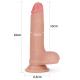 LoveToy - Realistische Dildo 7 18 cm - Nude