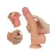 LoveToy - Roterende Realistische Dildo 8.5 21.5 cm - Nude