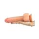 LoveToy - Roterende Realistische Dildo 8.5 21.5 cm - Nude