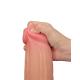 LoveToy - Sliding Skin Dildo 31 cm - Nude