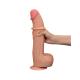 LoveToy - Sliding Skin Dildo 31 cm - Nude