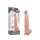 LoveToy - Sliding Skin Dildo 34 cm - Nude