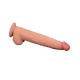 LoveToy - Sliding Skin Dildo 34 cm - Nude