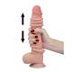 LoveToy - Sliding Skin Dildo 9 23 cm (Ø 3.5 CM) - Nude