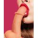 LoveToy - Sliding Skin Dildo 9 23 cm (Ø 3.5 CM) - Nude