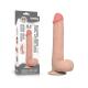 LoveToy - Sliding Skin Dildo 9 23 cm (Ø 3.5 CM) - Nude