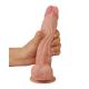 LoveToy - Sliding Skin Dildo 8 20 cm - Nude