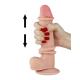 LoveToy - Sliding Skin Dildo 8 20 cm - Nude