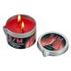 S M Candle in a Tin red 100 g
