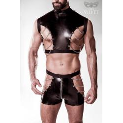Ouffit in leather look from Grey Velvet men