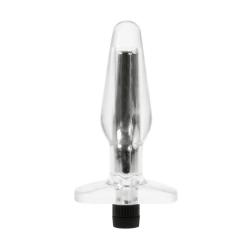 Me You Us Aquavee Vibrating Butt Plug Transparent