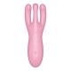 Satisfyer Threesome 4 Vibrator Connect App Pink