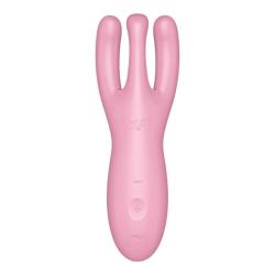 Satisfyer Threesome 4 Vibrator Connect App Pink