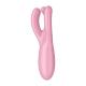 Satisfyer Threesome 4 Vibrator Connect App Pink