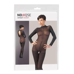 Catsuit with Lace Collar M L