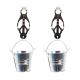 Clover Nipple Clamps with Buckets