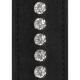 Diamond Studded Ankle Cuffs