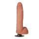 Vibrating Dildo with Balls - 11 28 cm