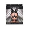 Dark Horse - Pony Head Harness with Silicone Bit