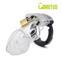 BRUTUS ALPHA - Chastity Cage Clear