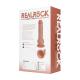 Vibrating and Thrusting Straight Cock with Balls - 8 20,5 cm - Tan