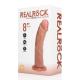 Vibrating Regular Curved Cock - 8 20,5 cm - Tan
