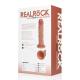Vibrating Regular Curved Cock - 8 20,5 cm - Tan