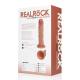 Vibrating Regular Curved Cock - 8 20,5 cm - Tan