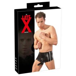 Mens Latex Pants black 