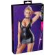 Wet Look Dress with Zip 
