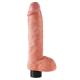King Cock 10inch Vibr. w.balls