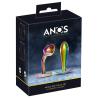 Anos Metal Butt Plug Set Rainb