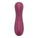 Pro 2 Generation 3 - Double Air Pulse Vibrator - Liquid Air and Connect App - Wine Red