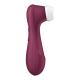 Pro 2 Generation 3 - Double Air Pulse Vibrator - Liquid Air and Connect App - Wine Red