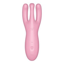 Satisfyer Threesome 4 Vibrator Connect App Pink