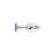Buttplug Aluminium Blue Small