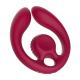 GIZI Duo - Dual Couples Stimulator - Burgundy