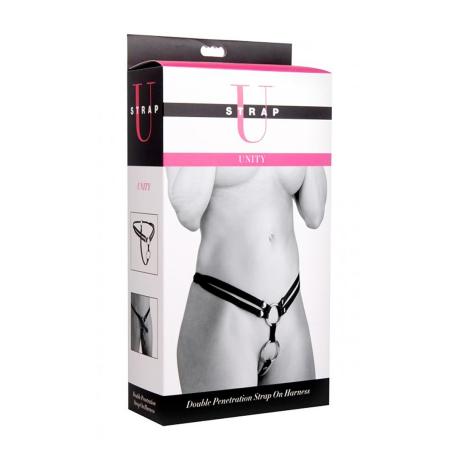 Unity - Double Penetration Strap-On Harness