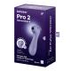 Pro 2 Generation 3 - Double Air Pulse Vibrator - Liquid Air and Connect App - Lila