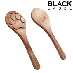 Wooden Wolf Paw Paddle