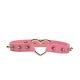 Spiked Heart Choker - Pink
