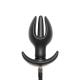 Bad Buoy Anchor - Inflatable Silicone Anal Plug - Black