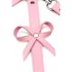 Bondage Harness with Bows - XL 2XL - Pink