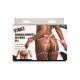 Bondage Harness with Bows - M L - Pink