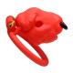 Bull - Chastity Cage - Red