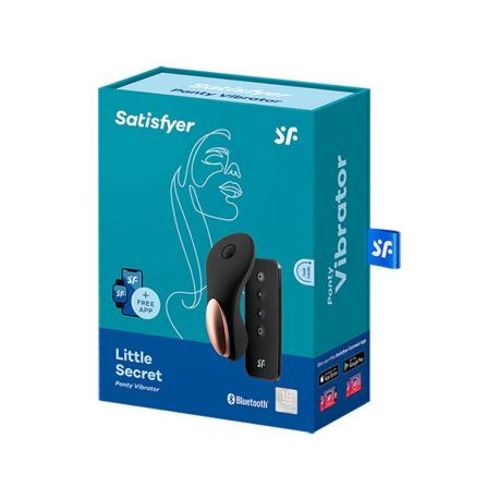 Little Secret - Panties Vibrator - Black